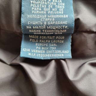 Chaqueta Polo Ralph Lauren Negra con Capucha