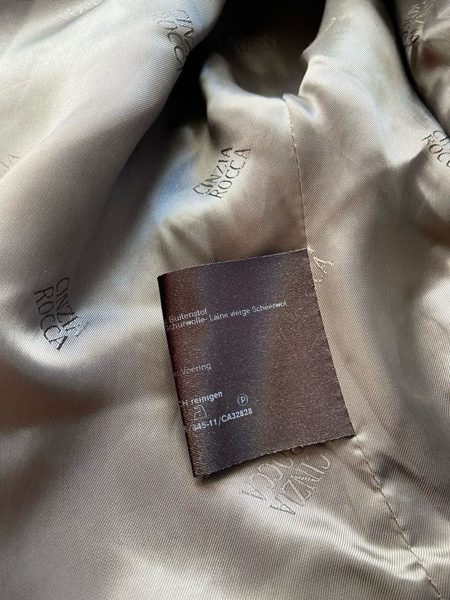 Abrigo Cinzia Rocca Marrón