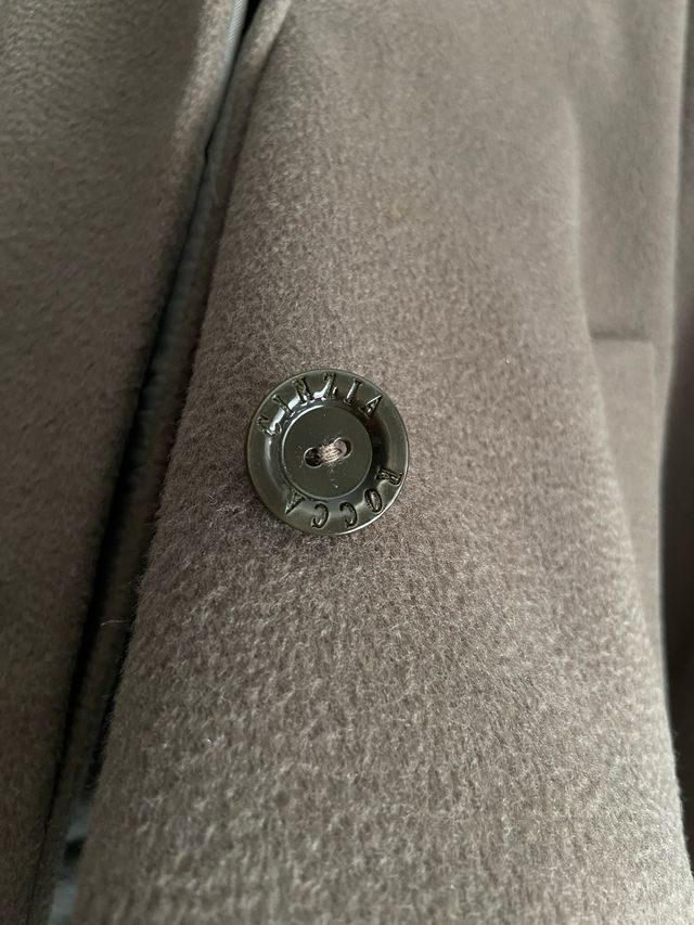 Abrigo Cinzia Rocca Marrón