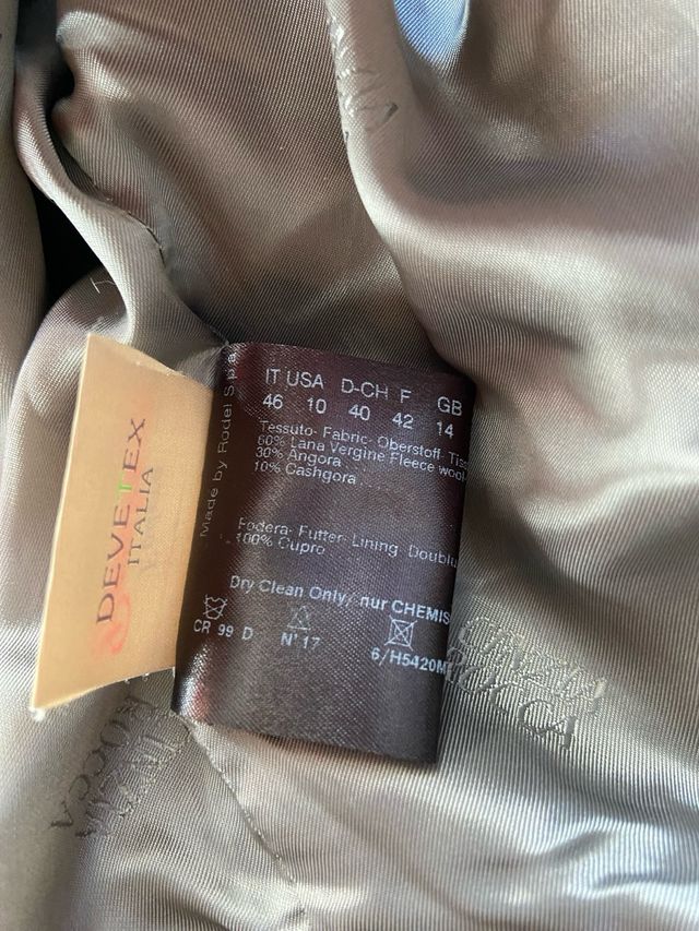 Abrigo Cinzia Rocca Marrón