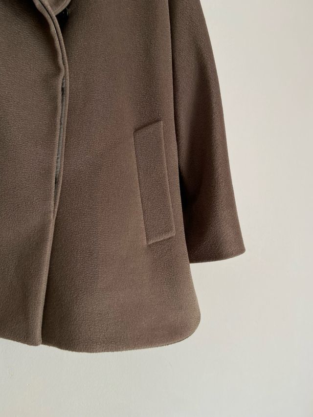 Abrigo Cinzia Rocca Marrón