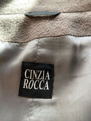Abrigo Cinzia Rocca Marrón