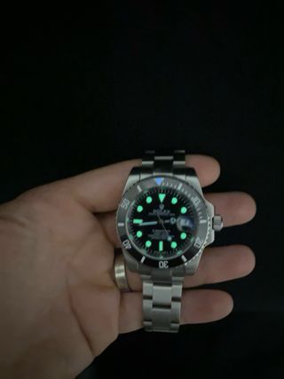 Rolex Submariner Plata