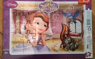 Lote 3 puzzles infantiles 