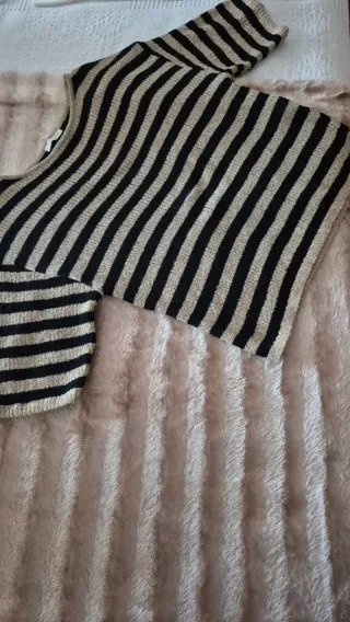 Jersey rayas oro y negro