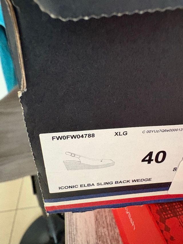 Zapatos cuña Tommy Hilfiger Talla 40