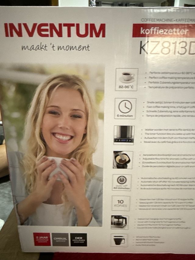 Cafetera Inventum KZ813D