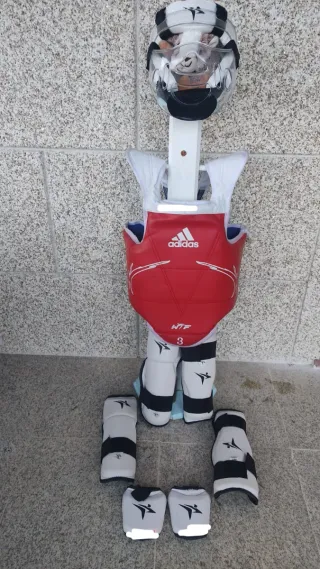 Equipación protección Taekwondo infantil