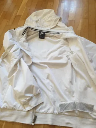 Chaqueta Nike PSG Talla S Blanca