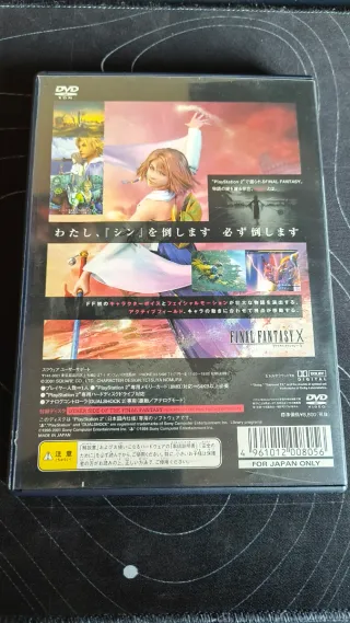 PlayStation 2 Final Fantasy X RPG japones