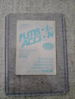 Cromos Fútbol Pelé N°34 Danone