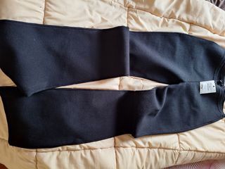 Zara Pantalón/Legging Negro Talla M