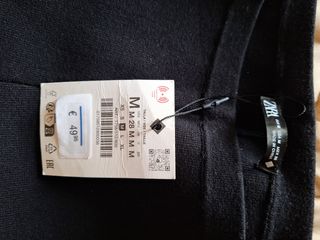 Zara Pantalón/Legging Negro Talla M