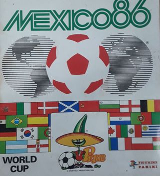 Album Cromos Mundial México 86