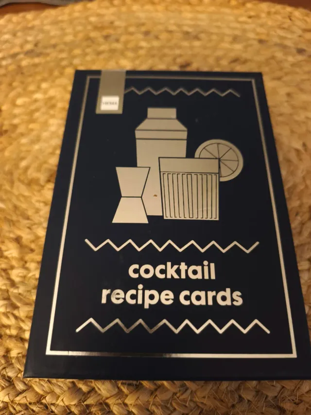 Tarjetas Recetas Cócteles 