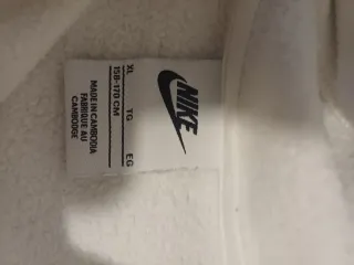 Sudadera Nike Blanca Talla XL Niño
