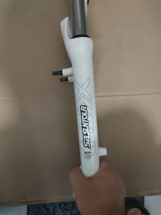 Horquilla Bicicleta 26, tubo cortado 18centimetros