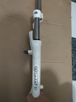 Horquilla Bicicleta 26, tubo cortado 18centimetros