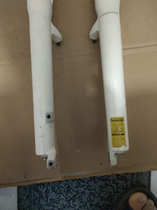 Horquilla Bicicleta 26, tubo cortado 18centimetros