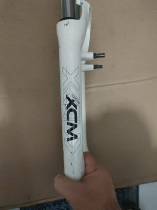Horquilla Bicicleta 26, tubo cortado 18centimetros