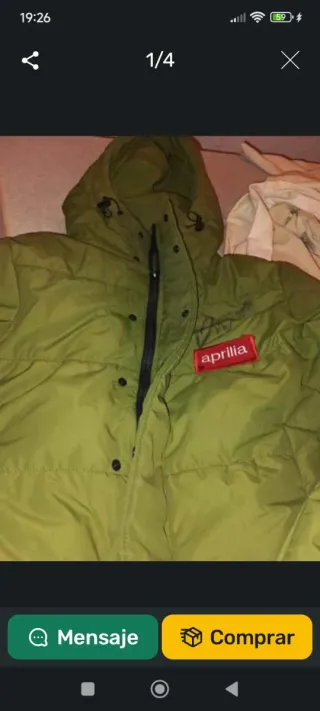 Giacca a vento da uomo Aprilia taglia M Large.
Firmato.