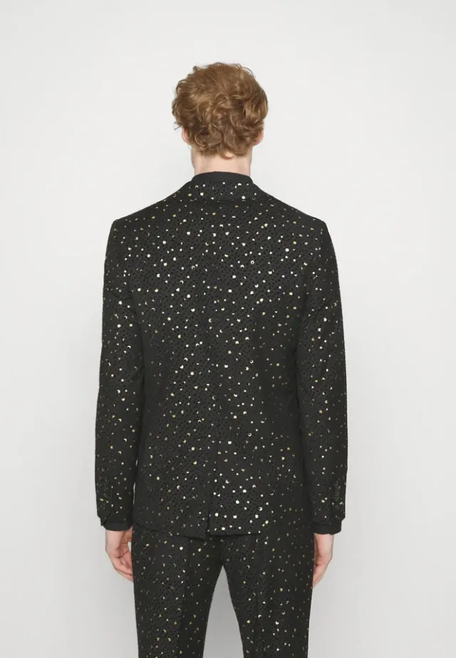 Chaqueta Twisted Tailor Negra y Oro