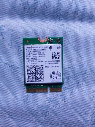 Tarjeta WiFi y Bluetooth M.2