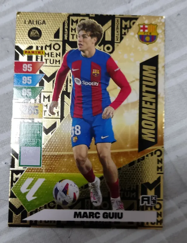 2 Cromos Adrenalyn Momentum 2023-24