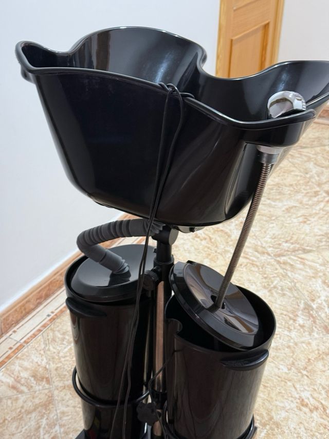 Lavadero Portátil Negro