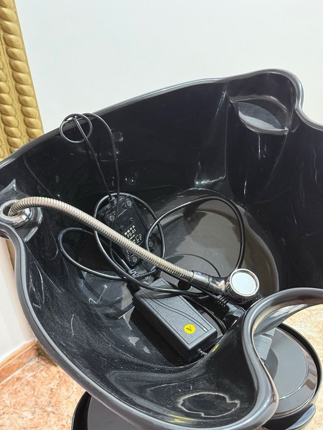 Lavadero Portátil Negro