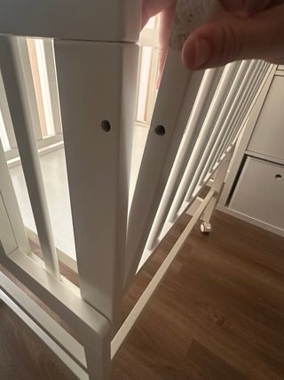 Minicuna colecho allegra blanca 5 en 1