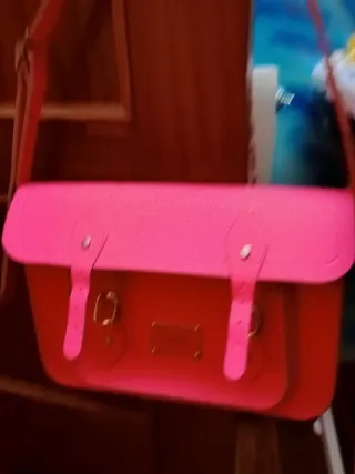 Bolso Cartera Escolar Cuero Edición Limitada