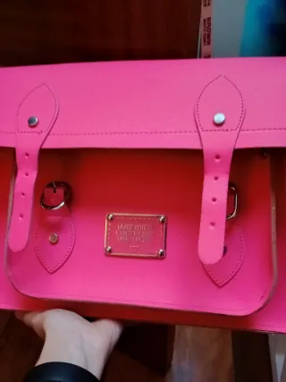 Bolso Cartera Escolar Cuero Edición Limitada