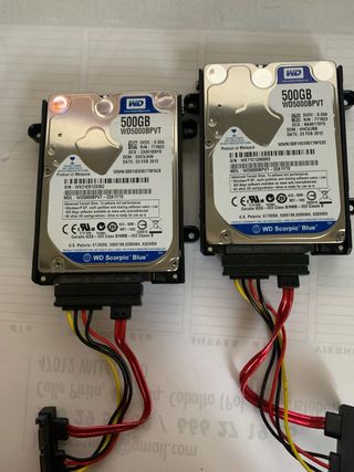 2x Discos Duros WD 500GB SATA