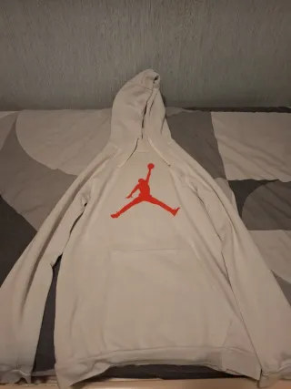 Sudadera Jordan Blanca Talla S
