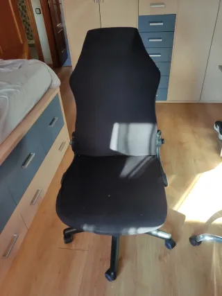 Silla Gaming Negra Usada