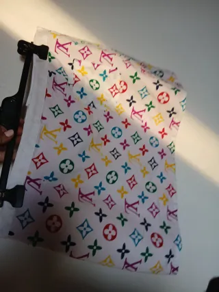 Louis Vuitton gonna multicolore double face