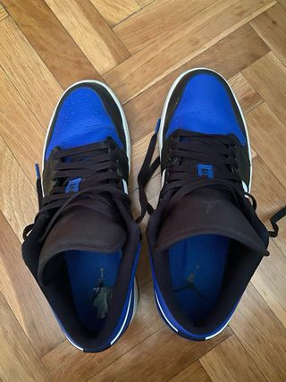 Nike Air Jordan 1 Low Azul Negro Talla 44 