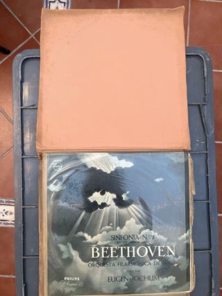 Beethoven Sinfonía N.º 5 LP Philips