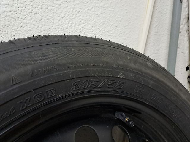 Rueda de coche casi nueva MICHELIN PRYMACY