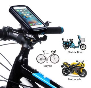 Funda impermeable para móvil en moto/bici 