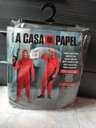 Disfraz La Casa de Papel Talla s