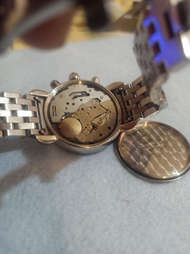 Reloj Michele CSX-36 Acero y Diamante