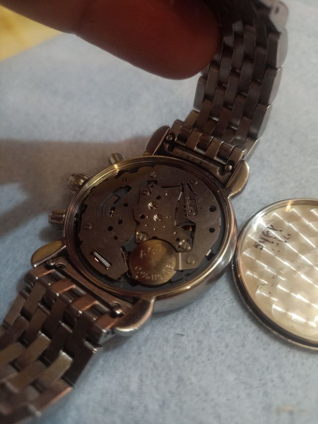 Reloj Michele CSX-36 Acero y Diamante