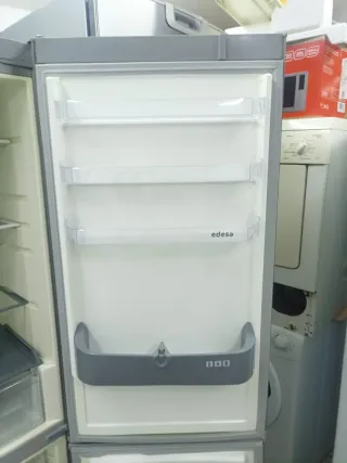 Frigorífico Edesa plateado
