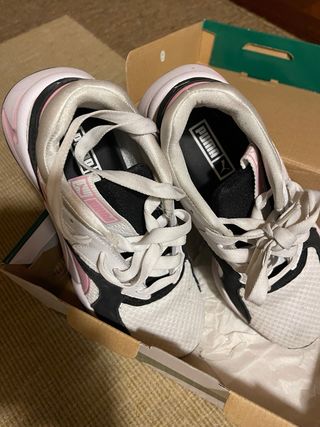 Scarpe Puma Donna Bianco Rosa