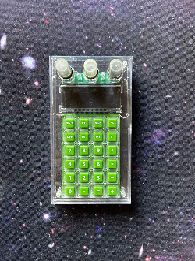 Calculadora de agua transparente