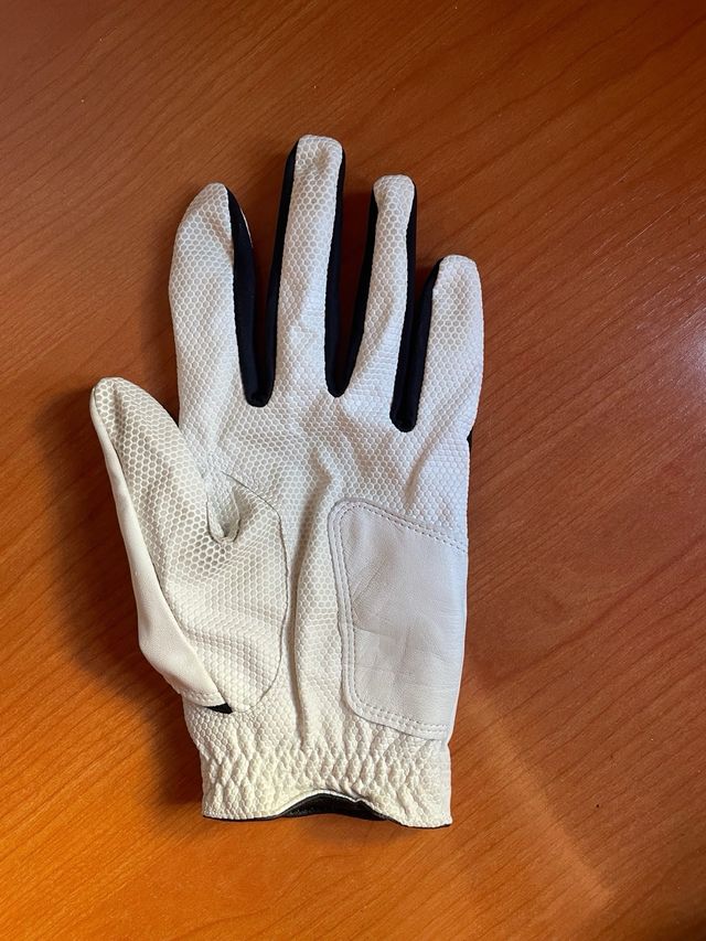 Guante de golf Inesis blanco y negro