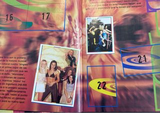 Álbum Panini Spice Girls 1996 Incompleto