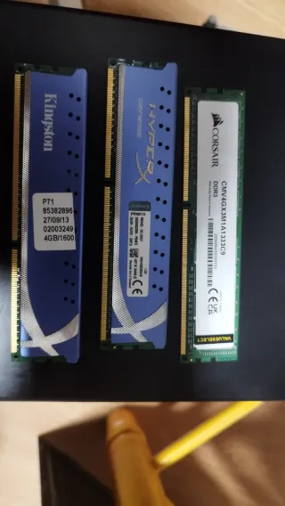 Memoria RAM DDR3 Kingston 4GB 1600MHz